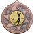 Golf Sunshine Medal | Bronze | 50mm - M13BZ.GOLF