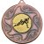 Rugby Sunshine Medal | Bronze | 50mm - M13BZ.RUGBY
