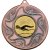 Swimming Sunshine Medal | Bronze | 50mm - M13BZ.SWIMMING