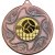 Volleyball Sunshine Medal | Bronze | 50mm - M13BZ.VOLLEYBALL