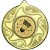 Badminton Sunshine Medal | Gold | 50mm - M13G.BADMINTON