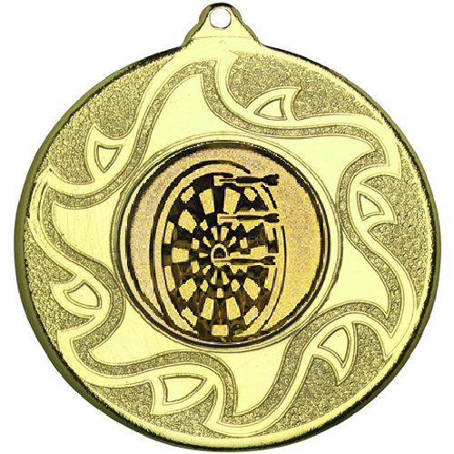 Darts Sunshine Medal | Gold | 50mm