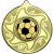 Football Sunshine Medal | Gold | 50mm - M13G.FOOTBALL