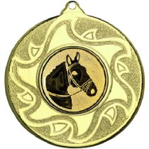 Horse Sunshine Medal | Gold | 50mm