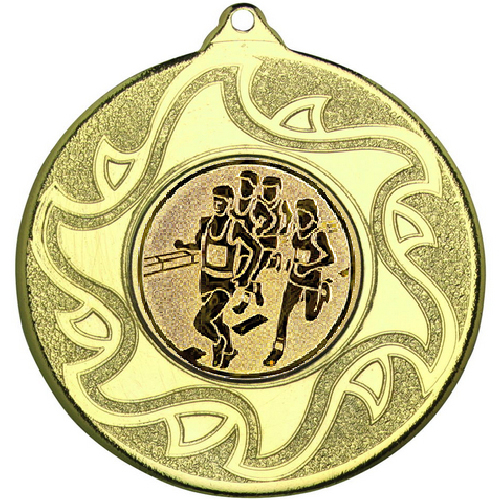 Running Sunshine Medal | Gold | 50mm
