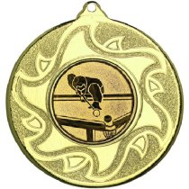 Snooker Sunshine Medal | Gold | 50mm