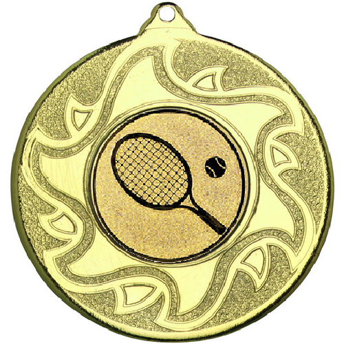 Tennis Sunshine Medal | Gold | 50mm