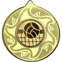 Volleyball Sunshine Medal | Gold | 50mm