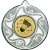 Badminton Sunshine Medal | Silver | 50mm - M13S.BADMINTON