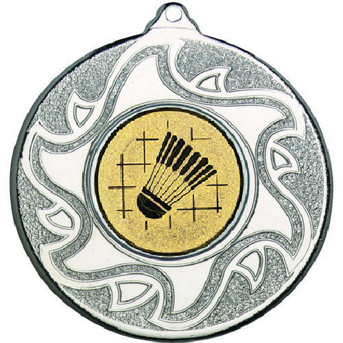 Badminton Sunshine Medal | Silver | 50mm