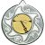 Clay Pigeon Sunshine Medal | Silver | 50mm - M13S.CLAYSHOOT