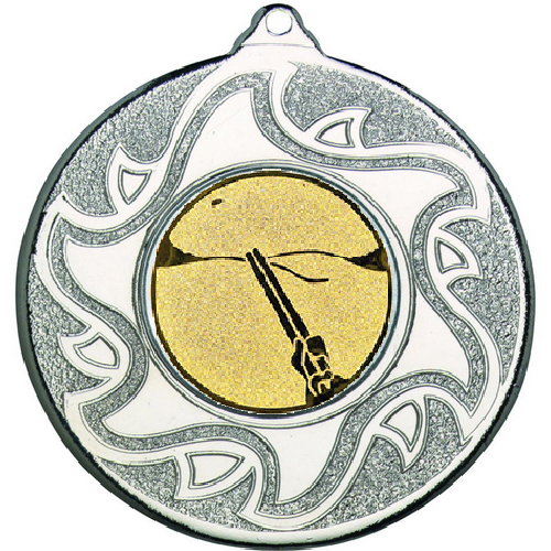 Clay Pigeon Sunshine Medal | Silver | 50mm