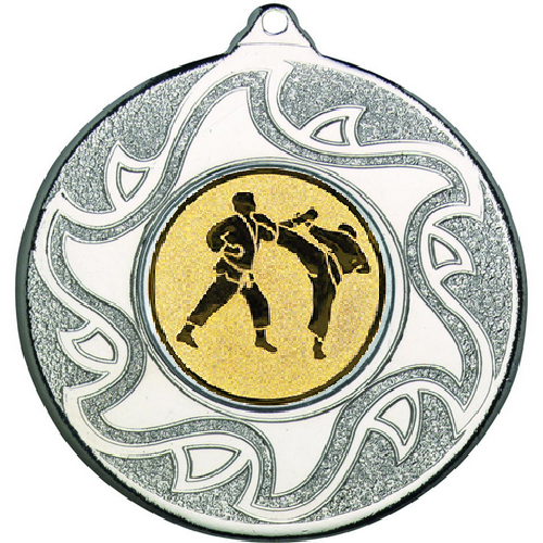Karate Sunshine Medal | Silver | 50mm