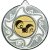 Lawn Bowls Sunshine Medal | Silver | 50mm - M13S.LAWNBOWL