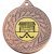Hockey Blade Medal | Bronze | 50mm - M17BZ.HOCKEY