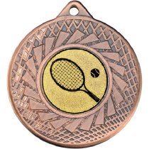Tennis Blade Medal | Bronze | 50mm