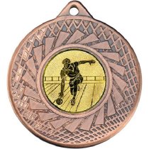 Ten Pin Blade Medal | Bronze | 50mm