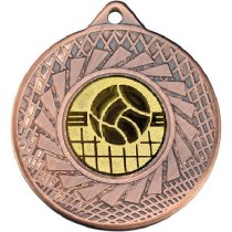 Volleyball Blade Medal | Bronze | 50mm