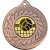 Volleyball Blade Medal | Bronze | 50mm - M17BZ.VOLLEYBALL