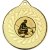 Fishing Blade Medal | Gold | 50mm - M17G.FISHING