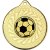 Football Blade Medal | Gold | 50mm - M17G.FOOTBALL