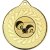 Lawn Bowls Blade Medal | Gold | 50mm - M17G.LAWNBOWL