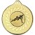 Rugby Blade Medal | Gold | 50mm - M17G.RUGBY