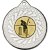 Cricket Blade Medal | Silver | 50mm - M17S.CRICKET