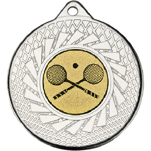 Squash Blade Medal | Silver | 50mm