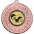 Lawn Bowls Stars and Wreath Medal | Bronze | 50mm - M18BZ.LAWNBOWL