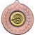 Shooting Stars and Wreath Medal | Bronze | 50mm - M18BZ.RIFLE