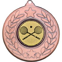 Squash Stars and Wreath Medal | Bronze | 50mm