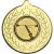 Clay Pigeon Stars and Wreath Medal | Gold | 50mm - M18G.CLAYSHOOT