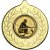 Fishing Stars and Wreath Medal | Gold | 50mm - M18G.FISHING