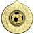 Football Stars and Wreath Medal | Gold | 50mm - M18G.FOOTBALL