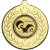 Lawn Bowls Stars and Wreath Medal | Gold | 50mm - M18G.LAWNBOWL
