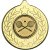 Squash Stars and Wreath Medal | Gold | 50mm - M18G.SQUASH