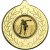 Ten Pin Stars and Wreath Medal | Gold | 50mm - M18G.TENPIN