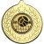 Volleyball Stars and Wreath Medal | Gold | 50mm - M18G.VOLLEYBALL