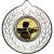 Archery Stars and Wreath Medal | Silver | 50mm - M18S.ARCHERY