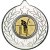 Cricket Stars and Wreath Medal | Silver | 50mm - M18S.CRICKET
