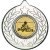 Go Kart Stars and Wreath Medal | Silver | 50mm - M18S.GOKART