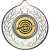 Shooting Stars and Wreath Medal | Silver | 50mm - M18S.RIFLE