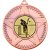 Cricket Striped Star Medal | Bronze | 50mm - M26BZ.CRICKET