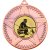 Fishing Striped Star Medal | Bronze | 50mm - M26BZ.FISHING