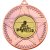 Go Kart Striped Star Medal | Bronze | 50mm - M26BZ.GOKART