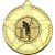 Cricket Striped Star Medal | Gold | 50mm - M26G.CRICKET