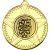 Darts Striped Star Medal | Gold | 50mm - M26G.DARTS