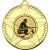 Fishing Striped Star Medal | Gold | 50mm - M26G.FISHING