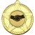 Handshake Striped Star Medal | Gold | 50mm - M26G.HANDSHAKE